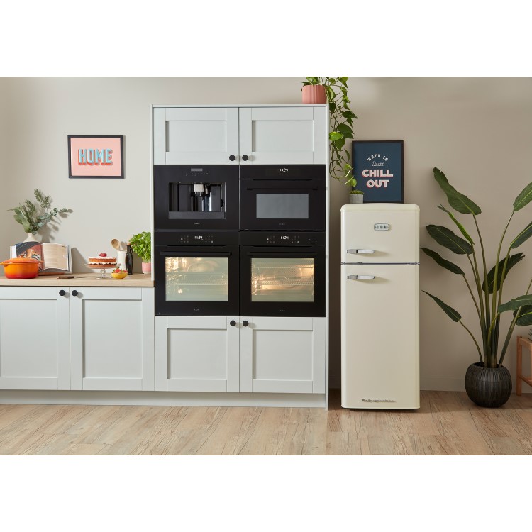 CDA 206 Litre Top Mount Retro Freestanding Fridge Freezer - Betty Barley - Image 11