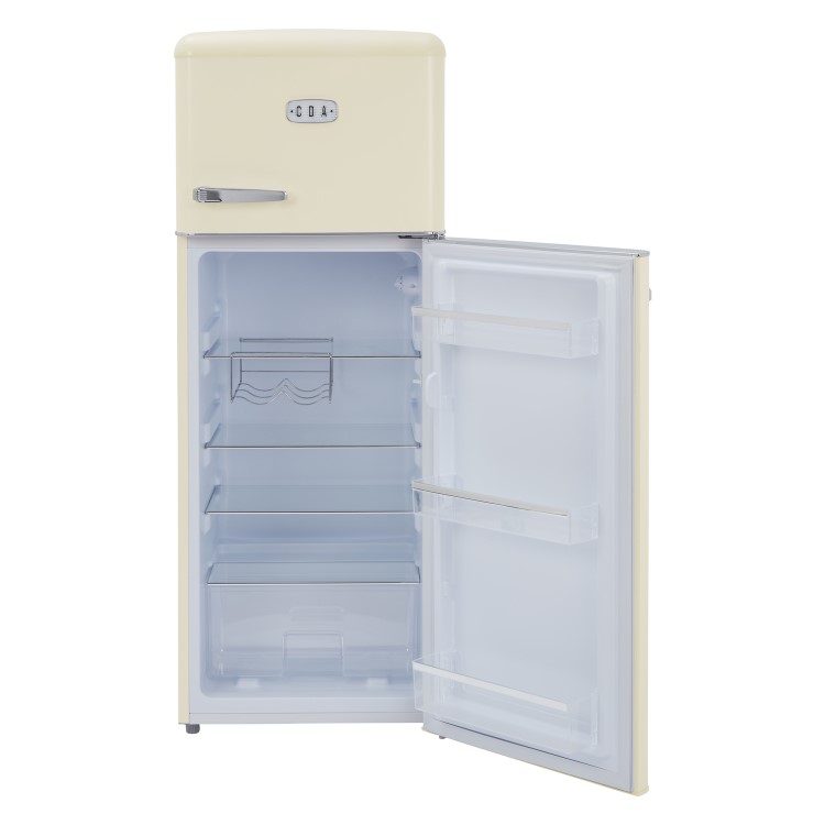 CDA 206 Litre Top Mount Retro Freestanding Fridge Freezer - Betty Barley - Image 3