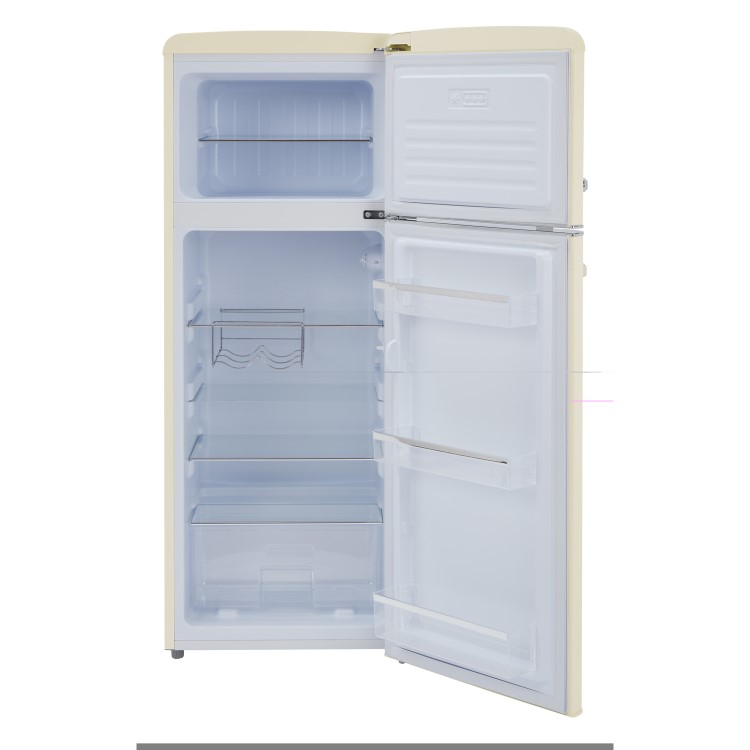 CDA 206 Litre Top Mount Retro Freestanding Fridge Freezer - Betty Barley - Image 4