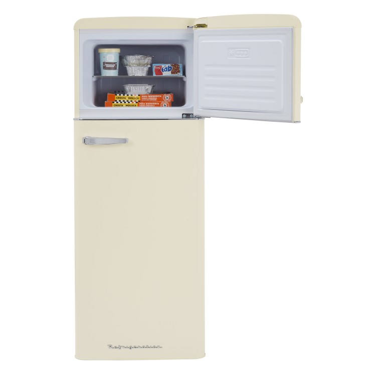 CDA 206 Litre Top Mount Retro Freestanding Fridge Freezer - Betty Barley - Image 5