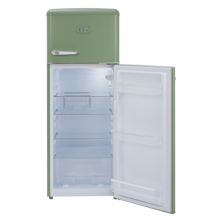 CDA 206 Litre Top Mount Retro Freestanding Fridge Freezer - Betty Meadow - Image 3