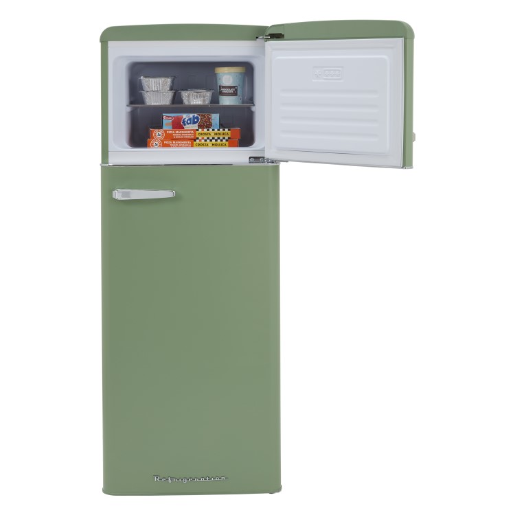 CDA 206 Litre Top Mount Retro Freestanding Fridge Freezer - Betty Meadow - Image 5