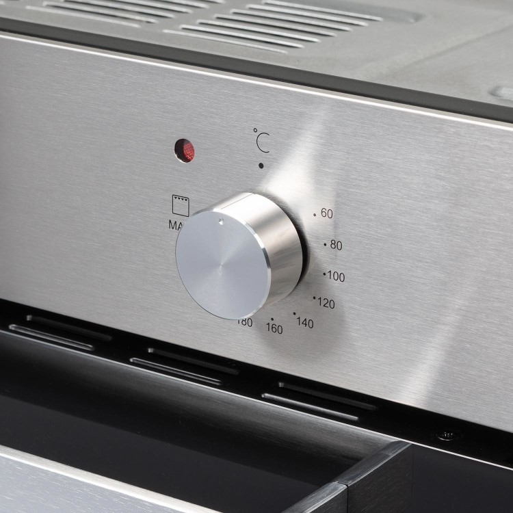 electriQ Electric Fan Assisted Oven - Stainless Steel - Image 4