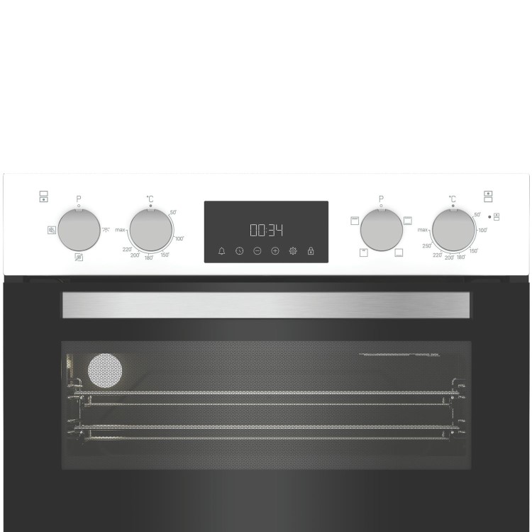 Hotpoint DIH10DW Built-In Electric Double Oven - White - Image 3