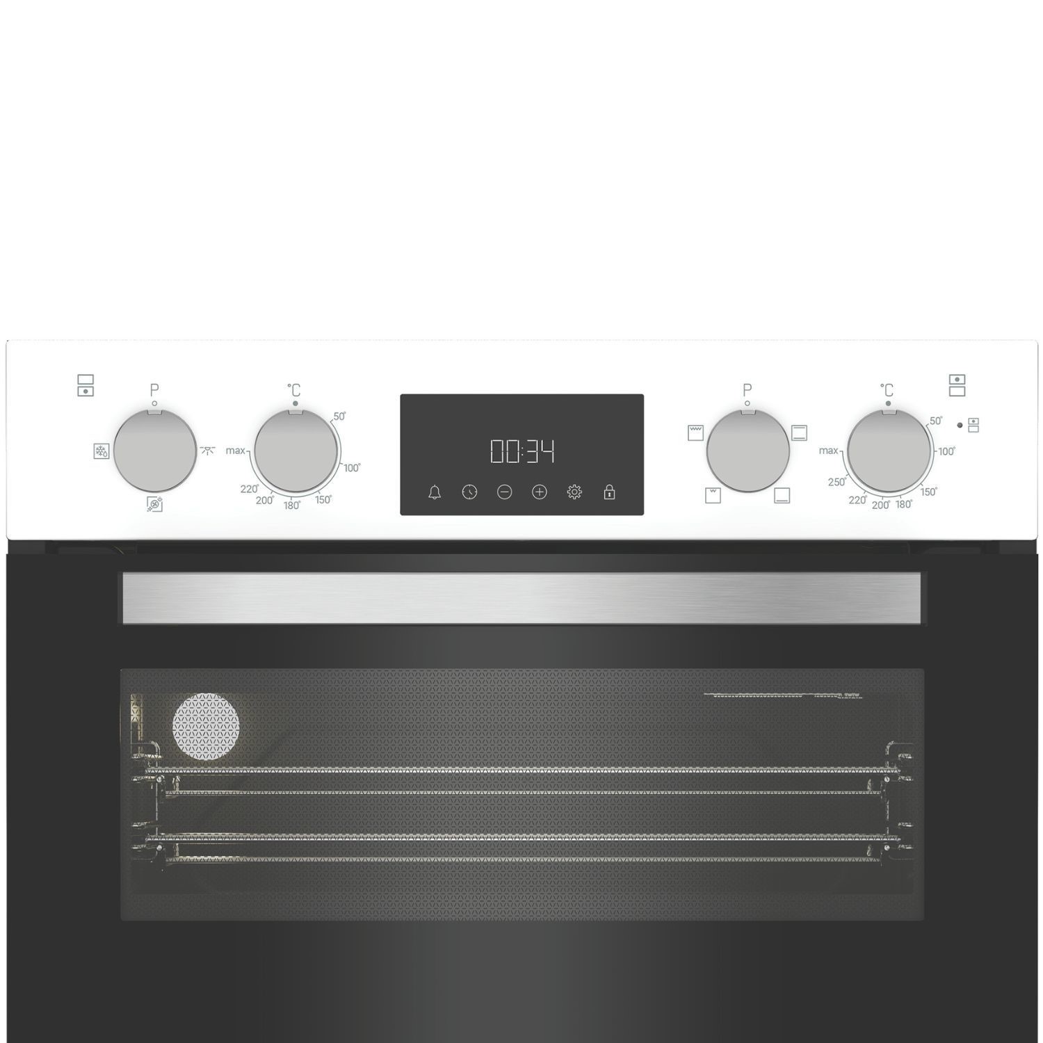 Hotpoint DIH10DW Built-In Electric Double Oven - White - Image 5