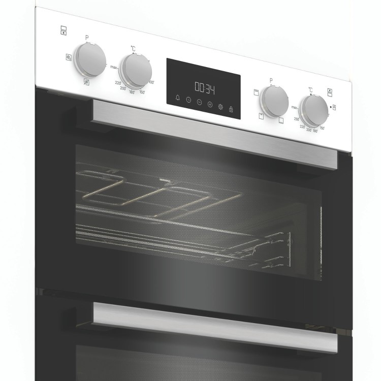 Hotpoint DIH10DW Built-In Electric Double Oven - White - Image 4