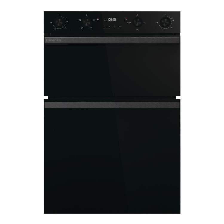 Hisense Hi6 BID914221CDBG Built-In Electric Double Oven - Black