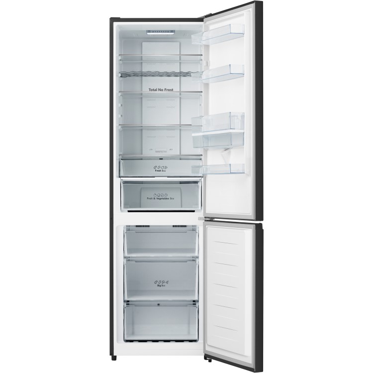 Hisense 336 Litre 60/40 Freestanding Fridge Freezer - Black - Image 3