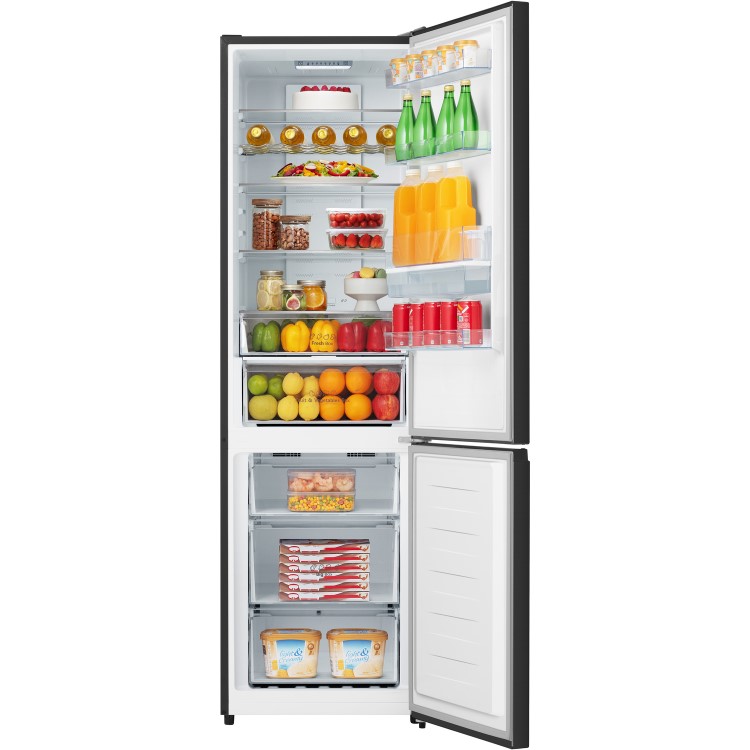 Hisense 336 Litre 60/40 Freestanding Fridge Freezer - Black - Image 9