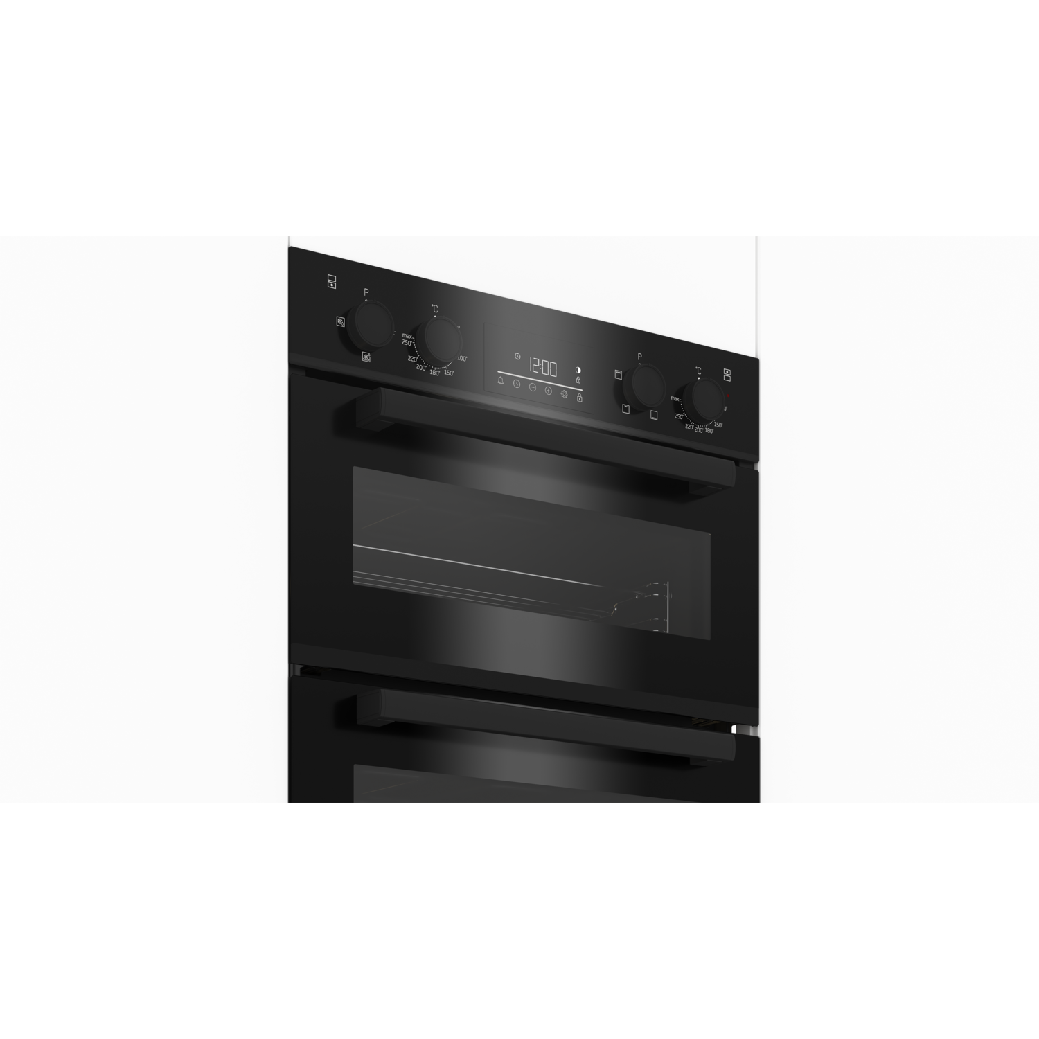 Refurbished Beko RecycledNet BBDF22300B 60cm Double Built In Electric Oven Black - Image 4