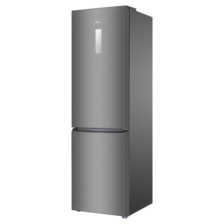 TCL 282 Litre 70/30 Freestanding Fridge Freezer - Stainless Steel - Image 4