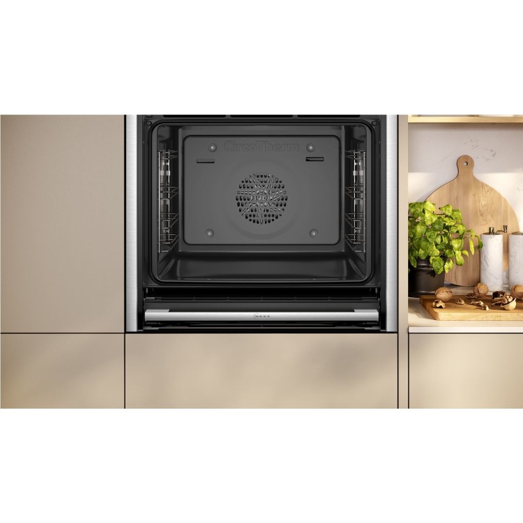 Neff N70 B54CR31N0B Slide and Hide Electric Oven - Stainless Steel - Image 5