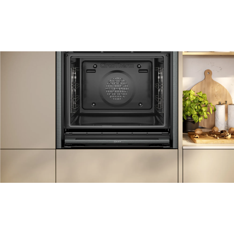 Neff N90 B64VS71G0B Slide and Hide Single Oven with Added Steam Function - Image 5