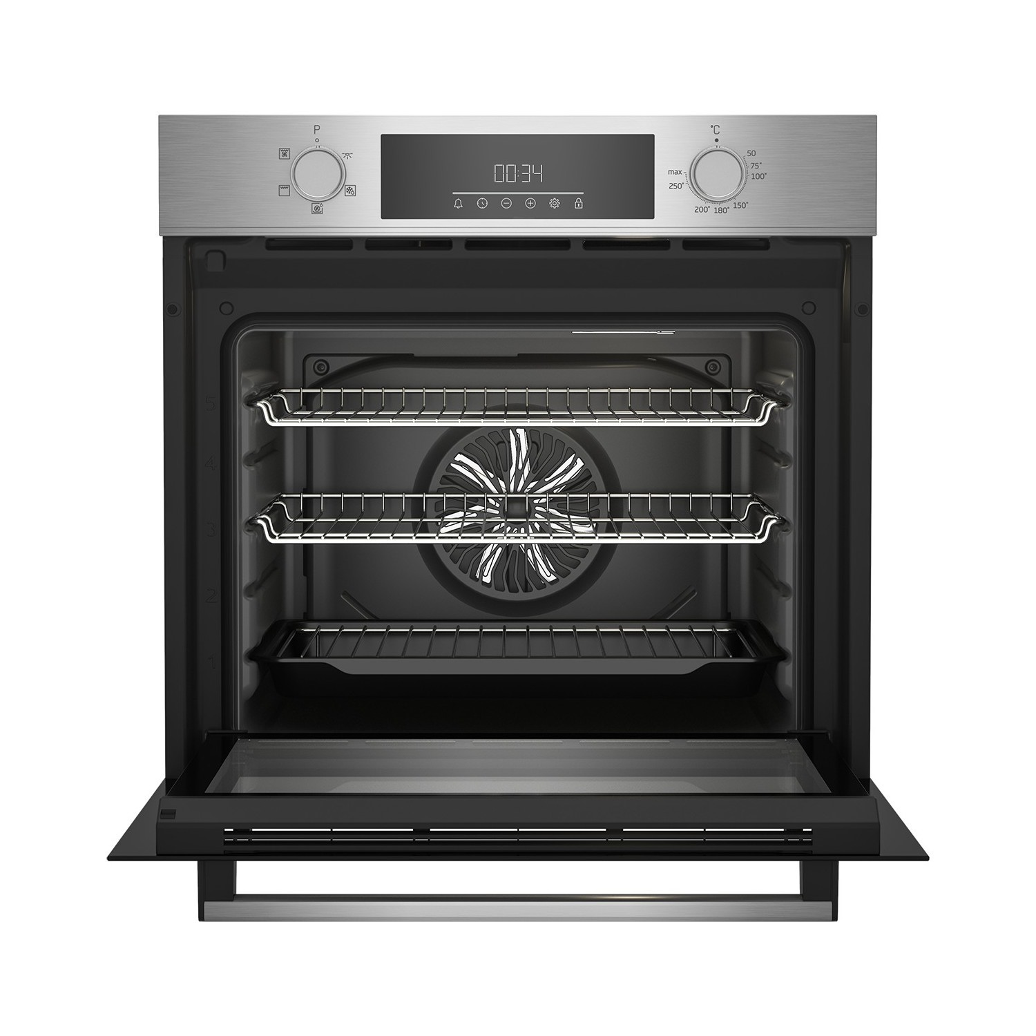 Beko BBAIF22300X Electric Single Oven - Stainless Steel - Image 8