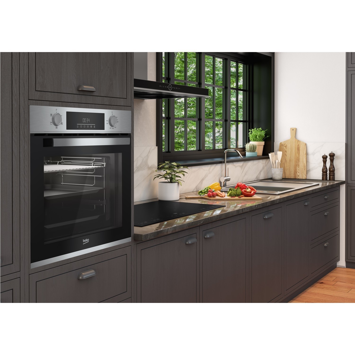 Beko BBAIF22300X Electric Single Oven - Stainless Steel - Image 9