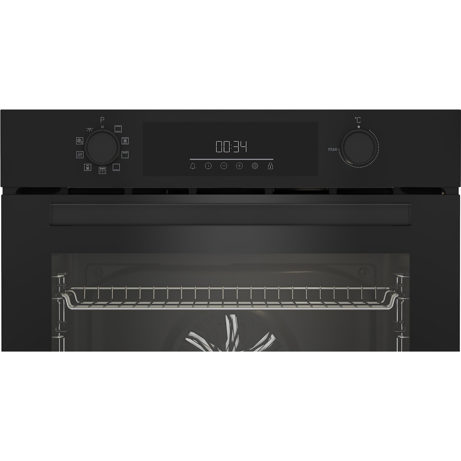 Beko BBIE12301BMP Electric Fan Assisted Single Oven - Black - Image 7