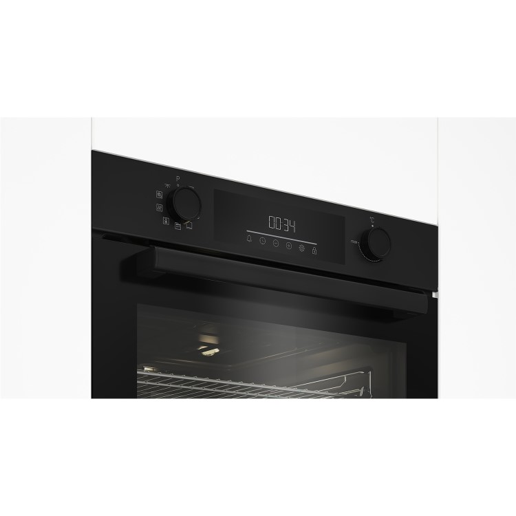Beko BBIE12301BMP Electric Fan Assisted Single Oven - Black - Image 3