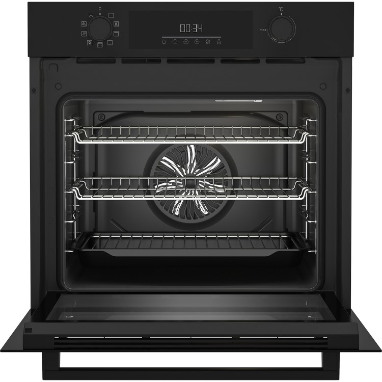 Beko BBIE12301BMP Electric Fan Assisted Single Oven - Black - Image 4