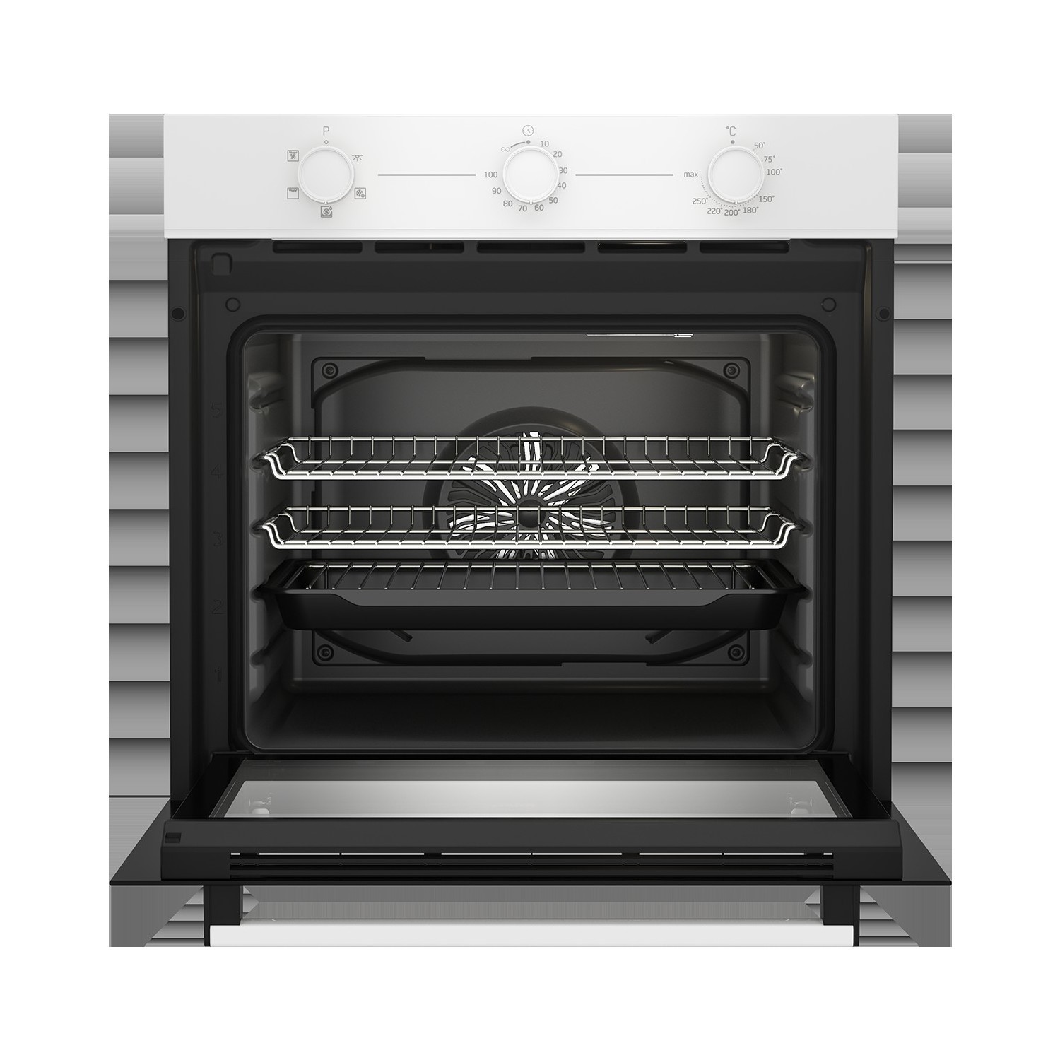 Beko BBIF22100W Electric Single Oven - White - Image 2