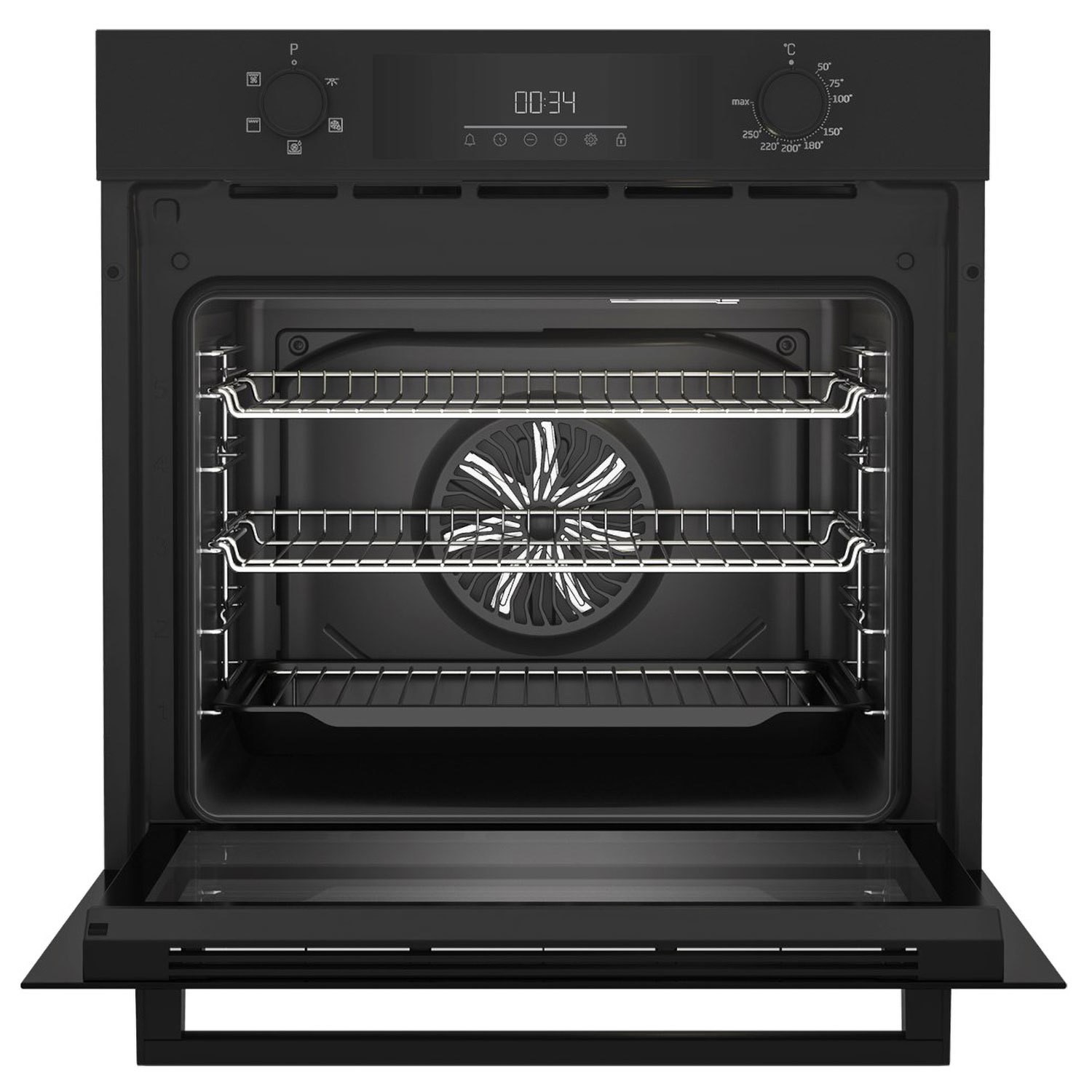 Beko BBIF22300B Electric Fan Single Oven - Black - Image 6