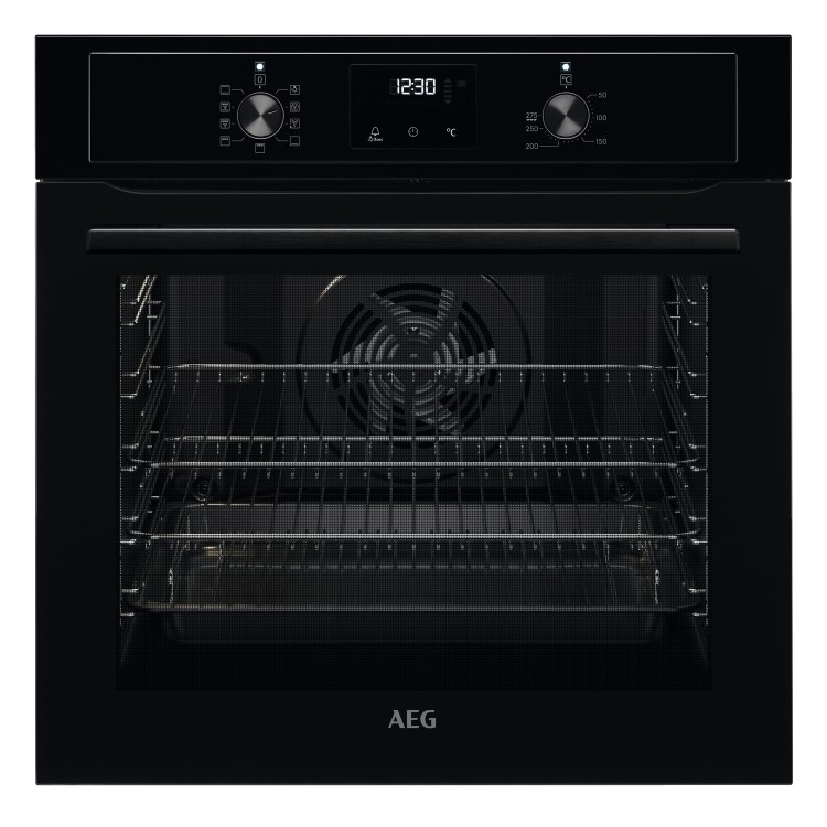 AEG 3000 Series BEX335011B Electric Single Oven - Black