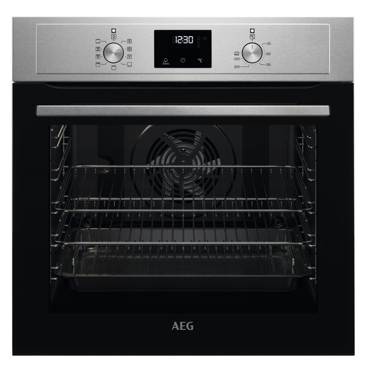 AEG 3000 Series BEX335011M Electric Single Oven - Stainless Steel