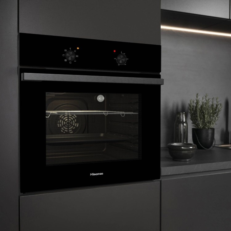 Hisense BI62020ABGUK Electric Single Oven - Black - Image 2