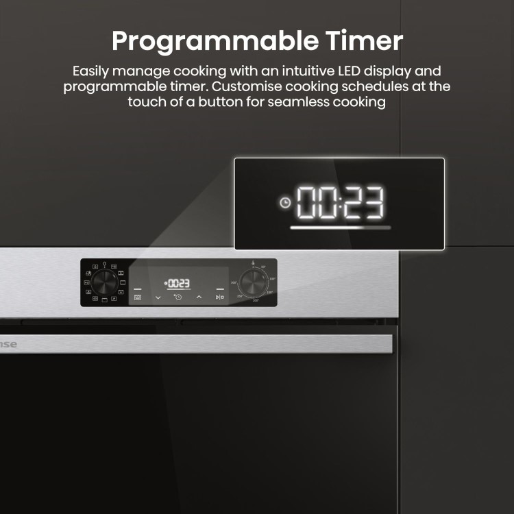 Hisense Hi2 BI622AXPGUK Electric Single Oven - Stainless Steel - Image 12