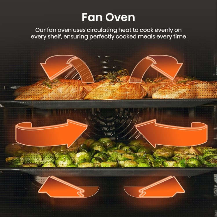 Hisense Hi2 BI622AXPGUK Electric Single Oven - Stainless Steel - Image 14