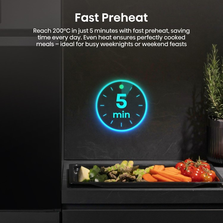 Hisense Hi2 BI622AXPGUK Electric Single Oven - Stainless Steel - Image 7