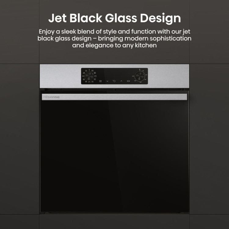 Hisense Hi2 BI622AXPGUK Electric Single Oven - Stainless Steel - Image 8