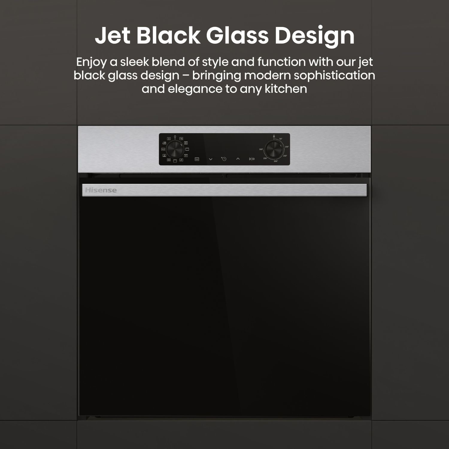 Hisense Hi2 BI622AXPGUK Electric Single Oven - Stainless Steel - Image 5
