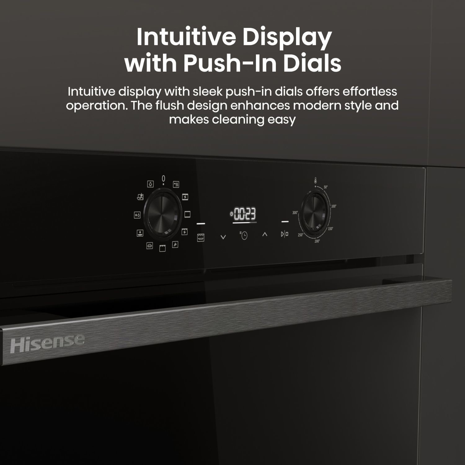 Hisense Hi2 BI624CBPGUK Electric Single Oven - Black - Image 7