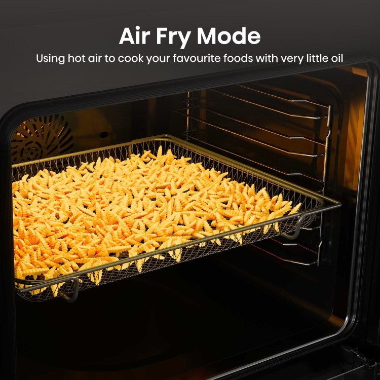 Hisense Hi6 BID914221AX Built-In Electric Double Oven - Stainless Steel - Image 6
