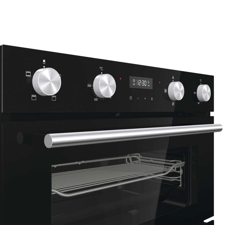 Hisense BID95211BGUK Built-In Electric Double Oven - Black - Image 3