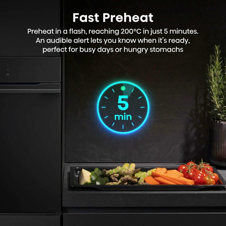Hisense Built-In Electric Microwave Oven - Black - Image 15