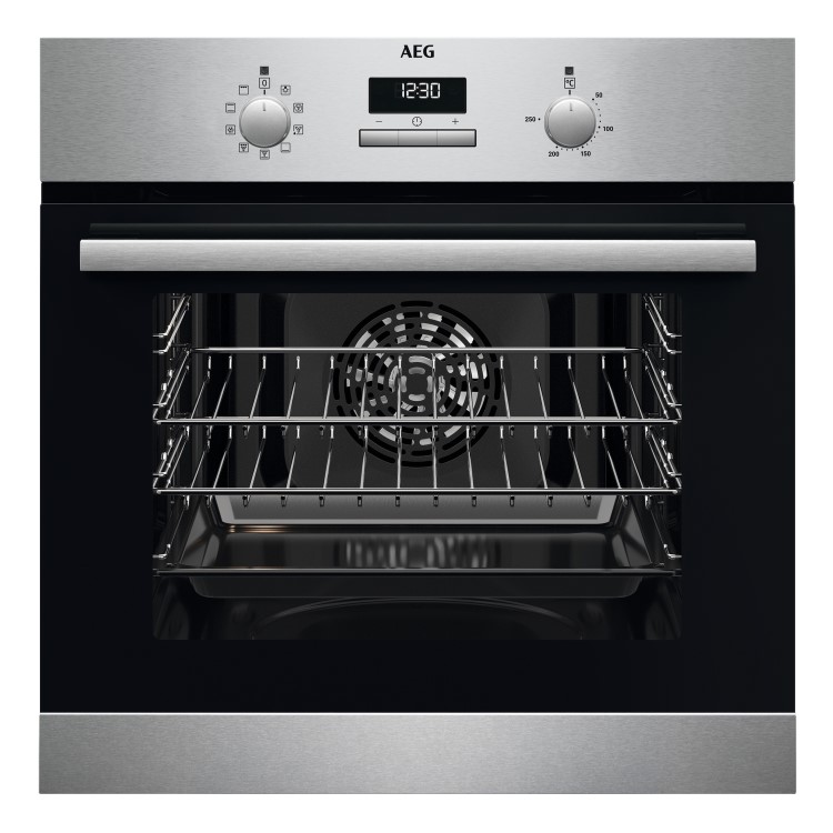 AEG 6000 Series BSX23101XM SurroundCook Electric Single Oven - Stainless Steel