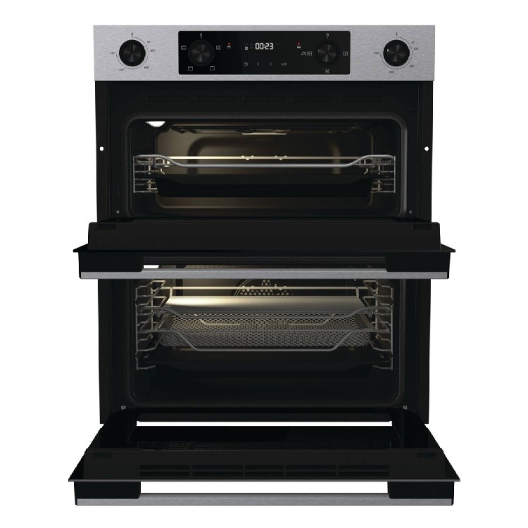 Hisense Hi6 BUD714221CX Built-Under Electric Double Oven - Stainless Steel - Image 3