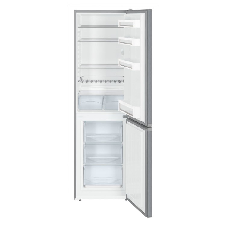 Liebherr 296 Litre 70/30 Freestanding Fridge Freezer - Silver - Image 3