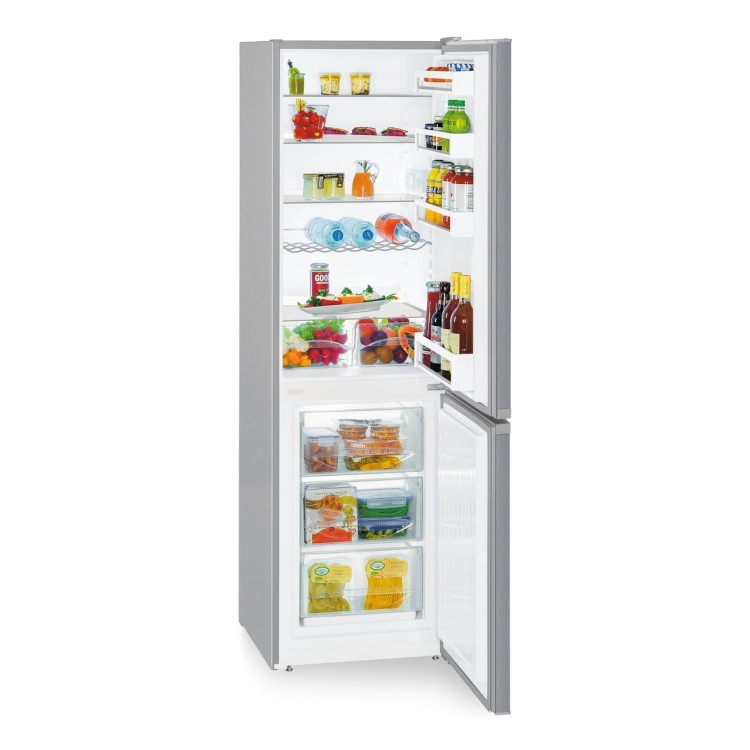 Liebherr 296 Litre 70/30 Freestanding Fridge Freezer - Silver - Image 5