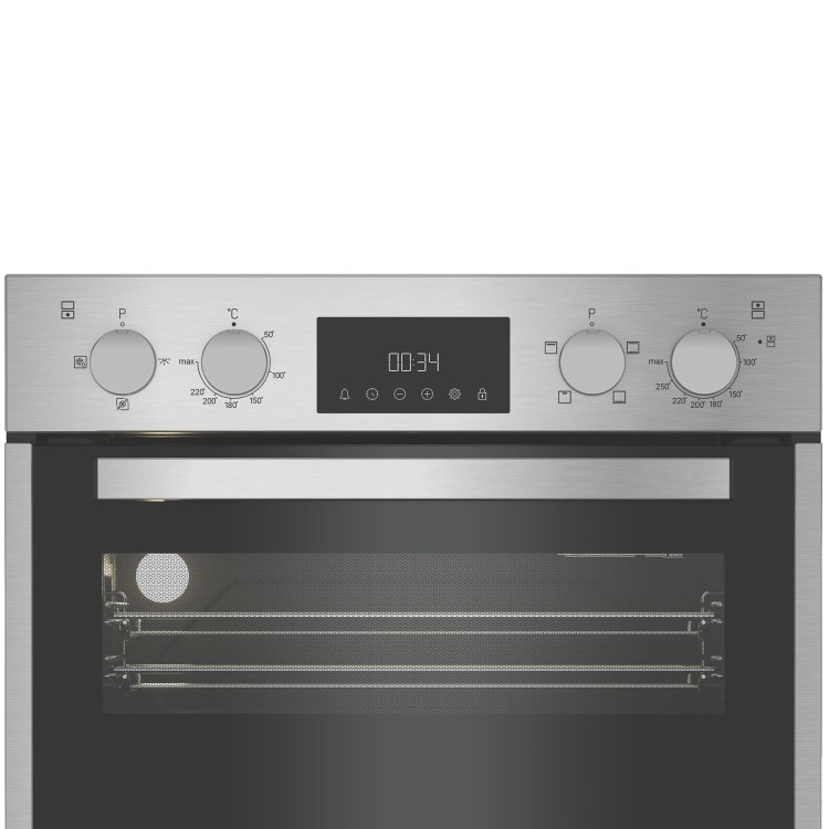 Hotpoint DIH10DIX Built-In Electric Double Oven - Stainless Steel - Image 3