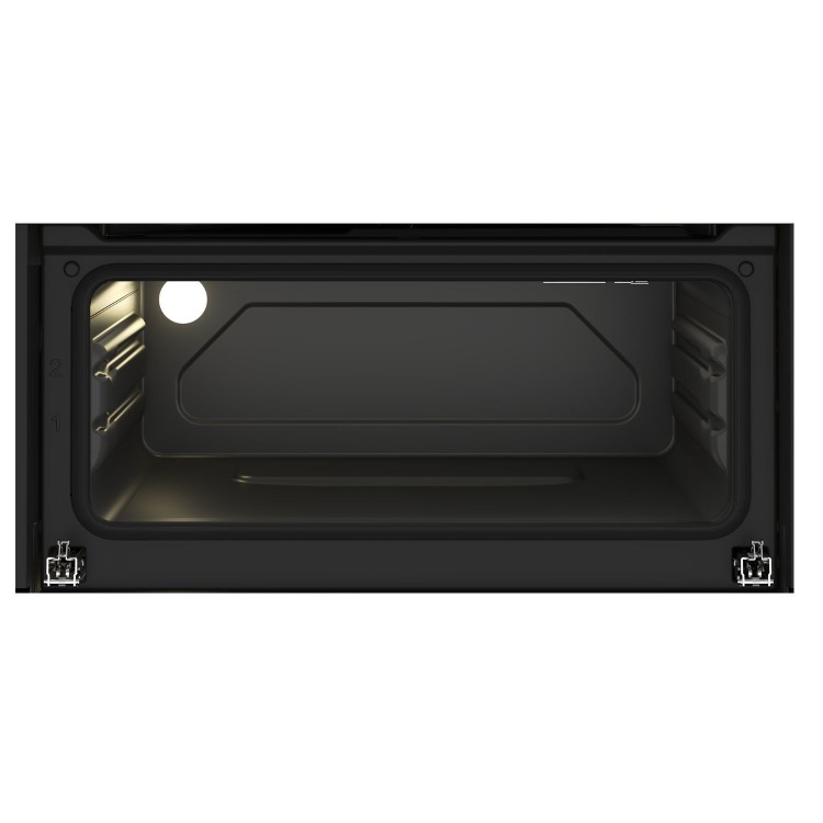 Indesit DII10NS Electric Built In Double Oven - Silver - Image 5