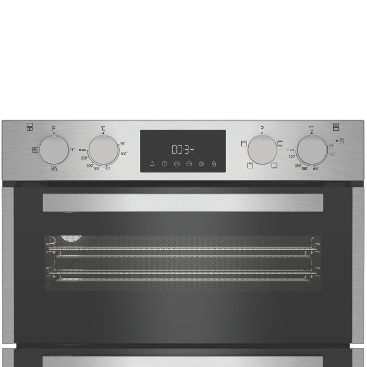 Hotpoint DUH10DIX Built Under Electric Double Oven - Stainless Steel - Image 3