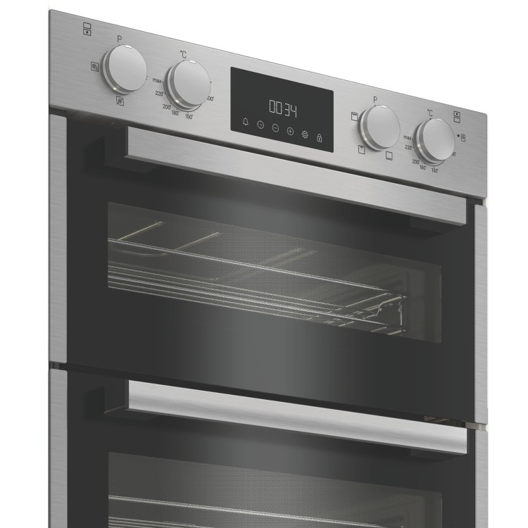 Hotpoint DUH10DIX Built Under Electric Double Oven - Stainless Steel - Image 4