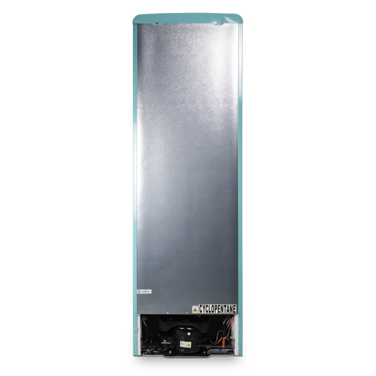 electriQ 244 Litre 60/40 Freestanding Fridge Freezer - Blue - Image 9