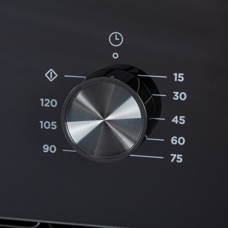 electriQ Fan Assisted Single Oven with Side Opening Door - Black - Image 5