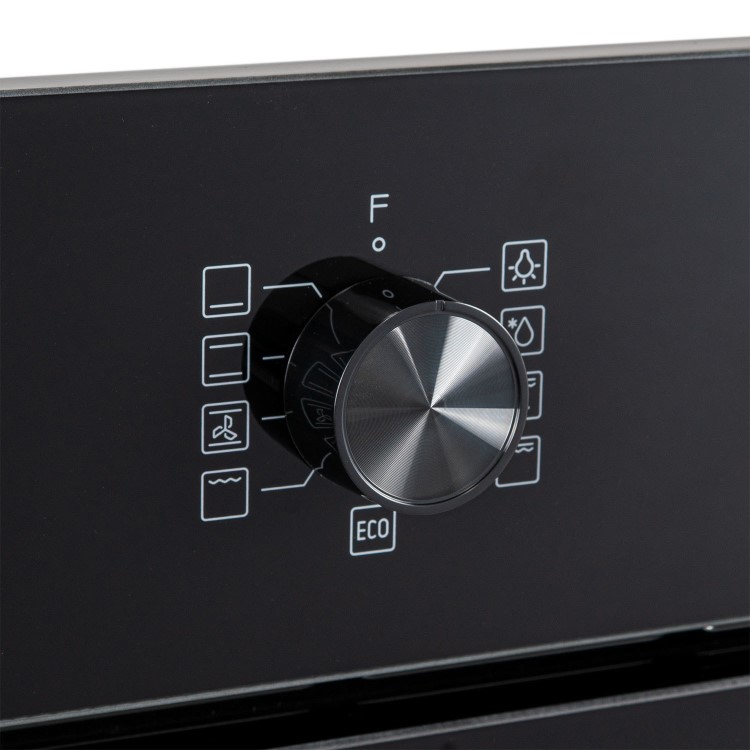 electriQ Fan Assisted Single Oven with Side Opening Door - Black - Image 6