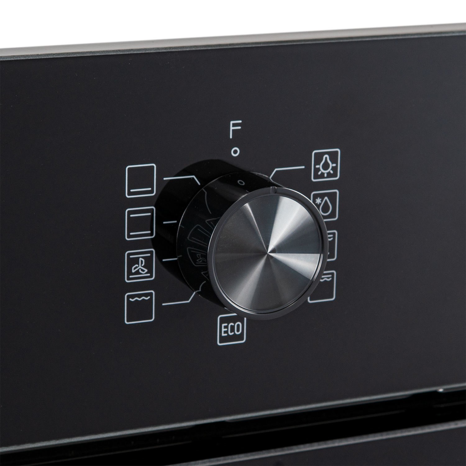 electriQ Fan Assisted Single Oven with Side Opening Door - Black - Image 3
