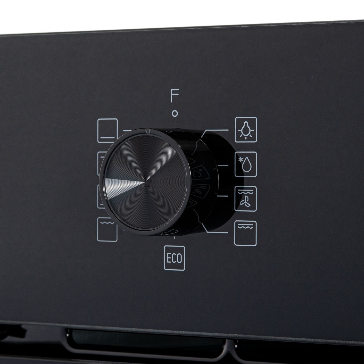 electriQ Fan Assisted Single Oven with Side Opening Door - Black - Image 4