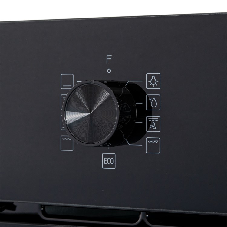 electriQ Fan Assisted Single Oven with Side Opening Door - Black - Image 7